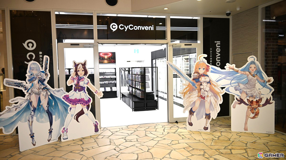 コンビニをコンセプトとしたCygamesの常設グッズショップ「CyConveni」先行内覧会レポートの画像