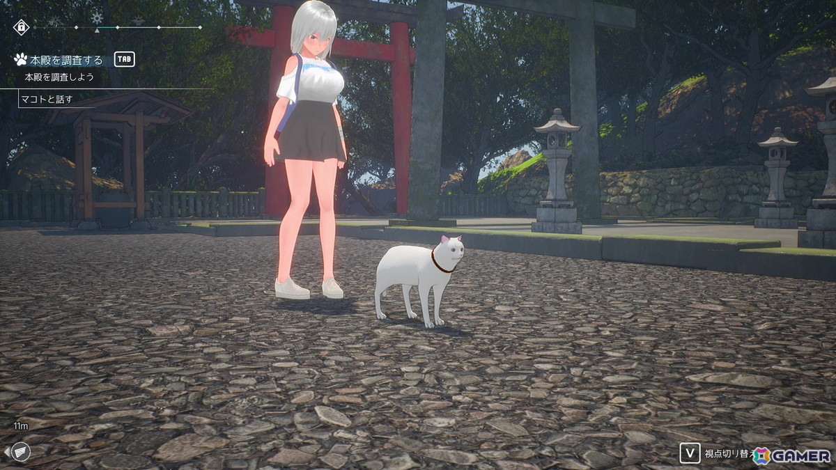 ネコ×謎解き3D探索ADV「猫島ペトリコール」の体験版がSteamで公開！物語序盤にあたる「初日（Day1）」のシナリオをプレイ可能の画像