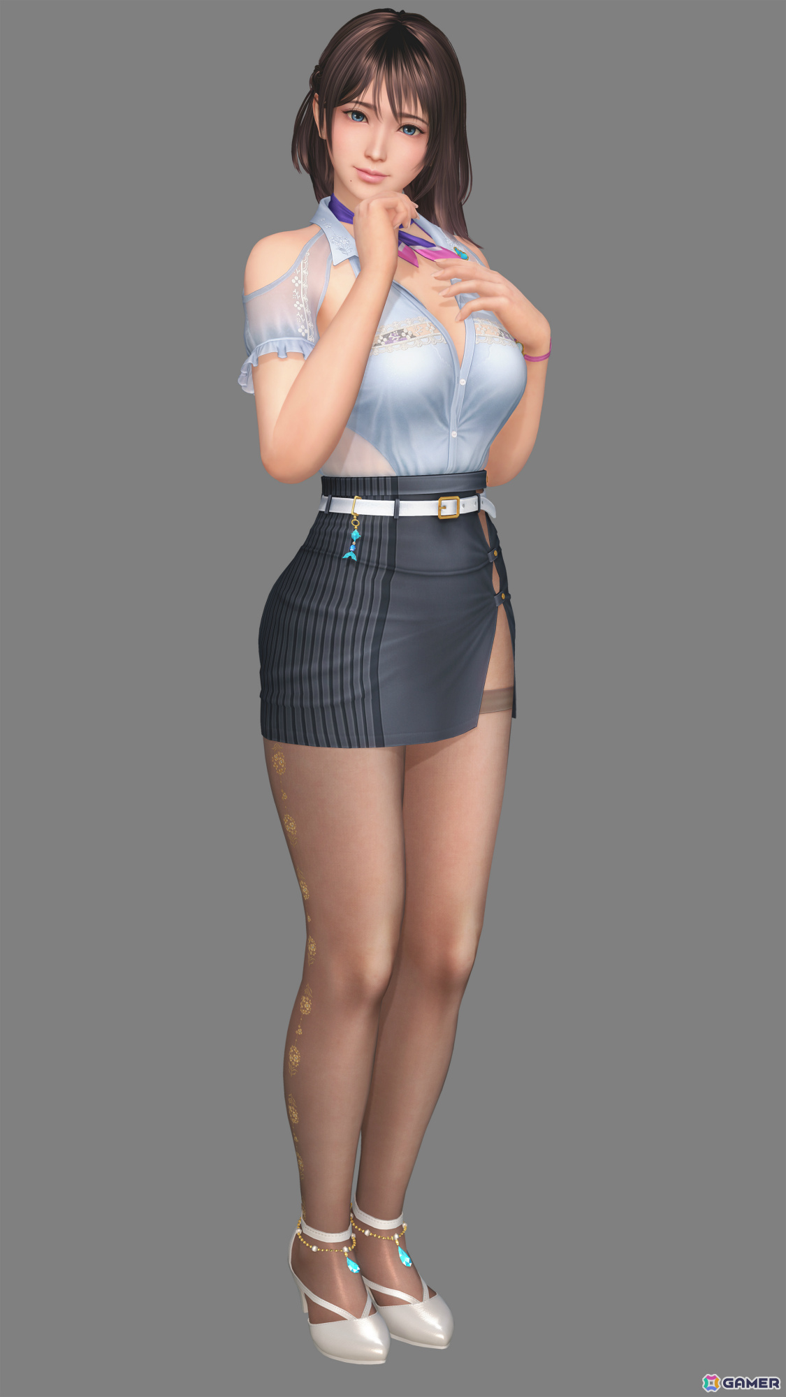 「DEAD OR ALIVE XVV」おねだり上手な後輩女神「のぞみ(CV:花宮初奈)」が登場!最大10,000VストーンやSSR水着を2着入手可能なキャンペーンもの画像