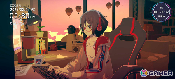 作業用ADV「Chill with You : Lo-Fi Story」iOS/Android版の事前登録受付が開始！縦画面対応UIや壁紙モードなどを搭載、PC版とのデータ連動も可能の画像2