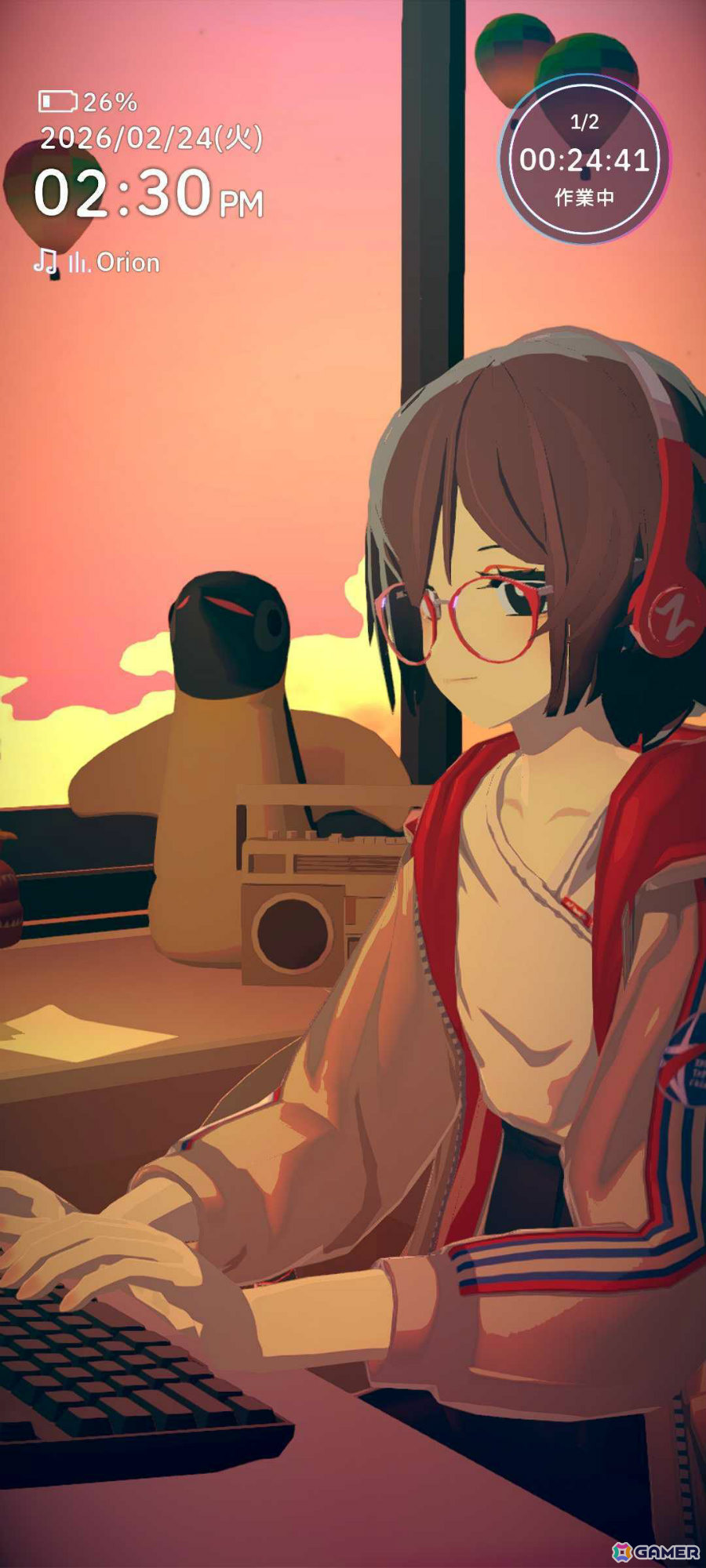 作業用ADV「Chill with You : Lo-Fi Story」iOS/Android版の事前登録受付が開始！縦画面対応UIや壁紙モードなどを搭載、PC版とのデータ連動も可能の画像6