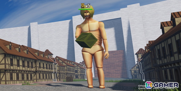 mozeとambrが共同開発した「進撃の巨人」のRobloxゲーム「進撃の巨人Titan Chase」が世界同時リリース！の画像3