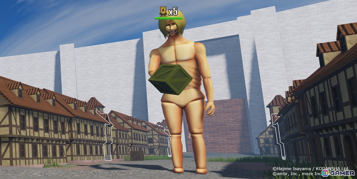 mozeとambrが共同開発した「進撃の巨人」のRobloxゲーム「進撃の巨人Titan Chase」が世界同時リリース！の画像