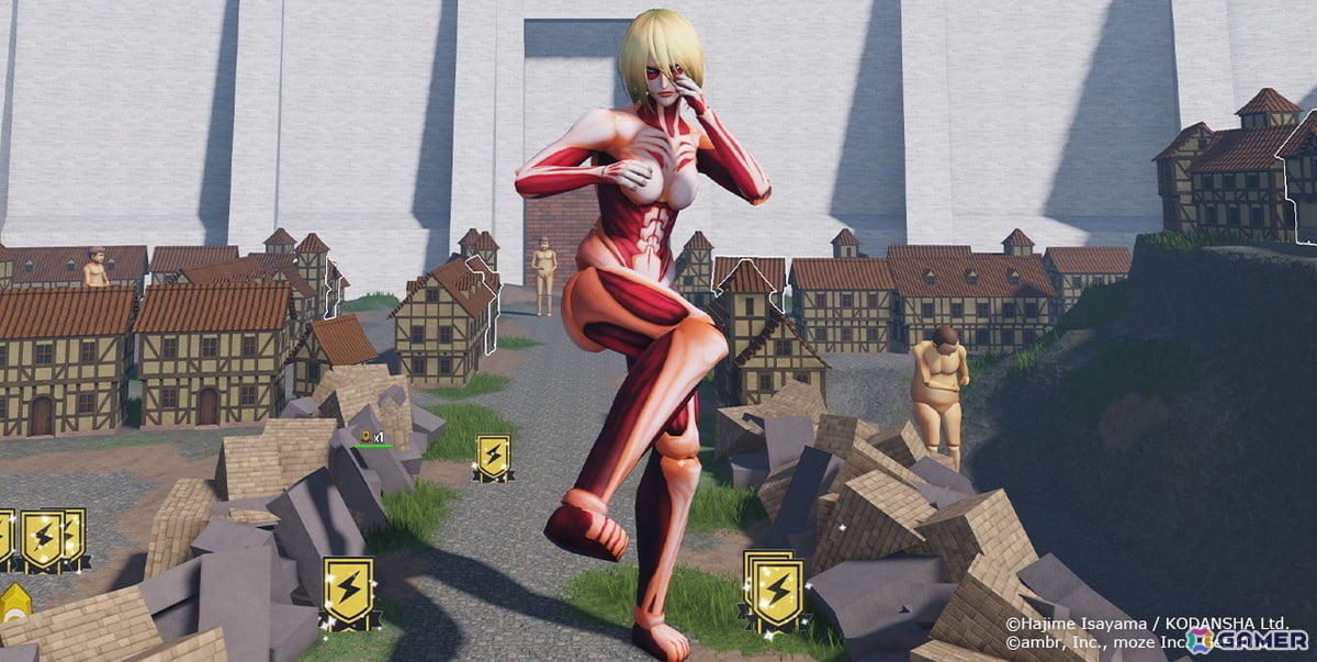 mozeとambrが共同開発した「進撃の巨人」のRobloxゲーム「進撃の巨人Titan Chase」が世界同時リリース！の画像