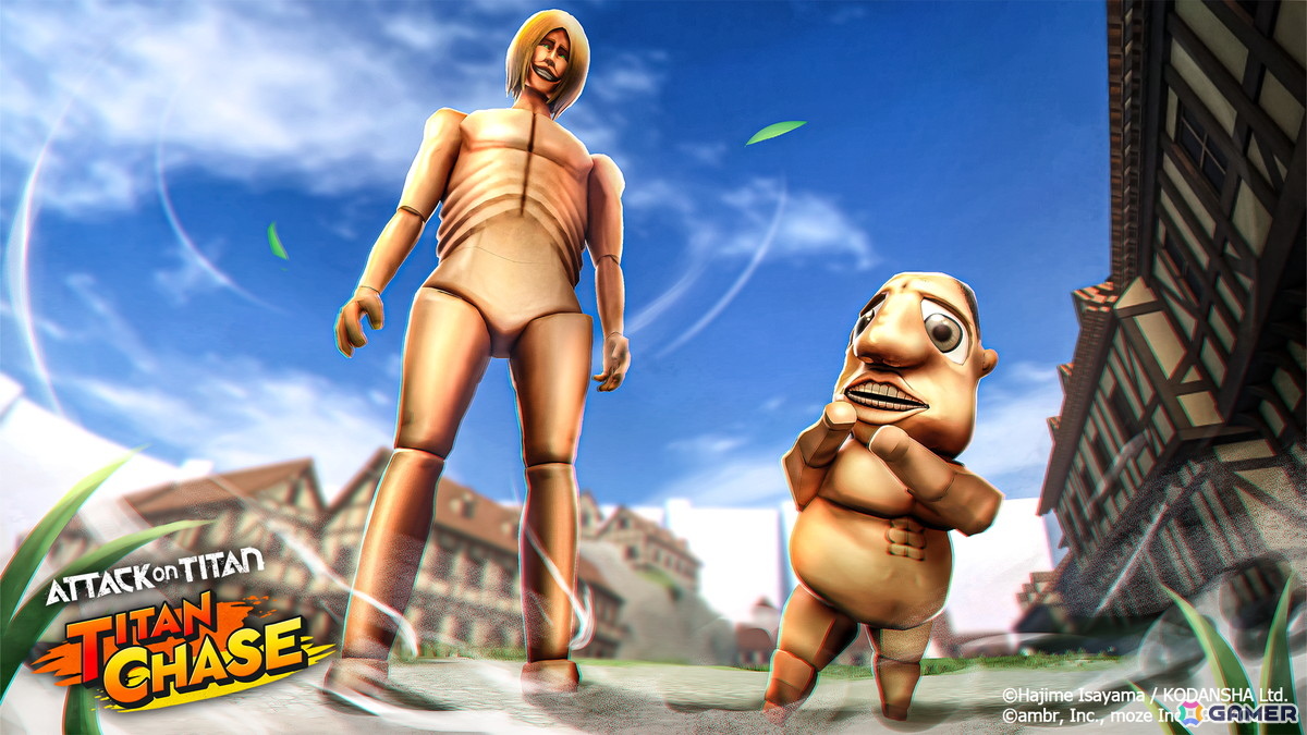 mozeとambrが共同開発した「進撃の巨人」のRobloxゲーム「進撃の巨人Titan Chase」が世界同時リリース！の画像
