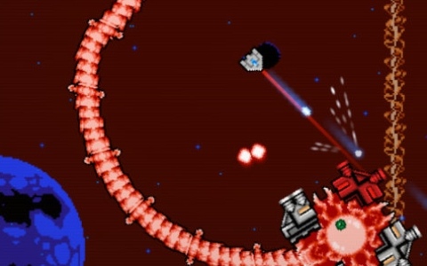 連鎖爆発でハイスコアを目指す2D全方位STG「AREA WARS」デモ版が公開！刻々と変化するエリア内で迫り来る敵を迎え撃て