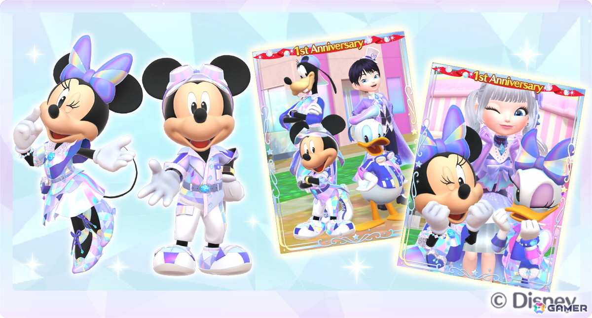 「Disney STEP」は3月3日でサービス開始1周年！毎日の歩数を記録して専用バッジを集める「ライフログ機能」が追加の画像