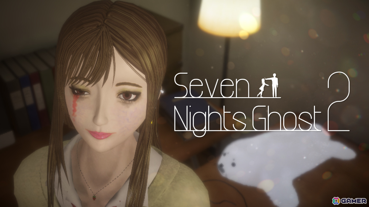 JKギャル幽霊と7日間同棲しつつ熱烈ラブアタックを回避するハートフルホラーゲーム「Seven Nights Ghost 2」のSteamページが公開の画像