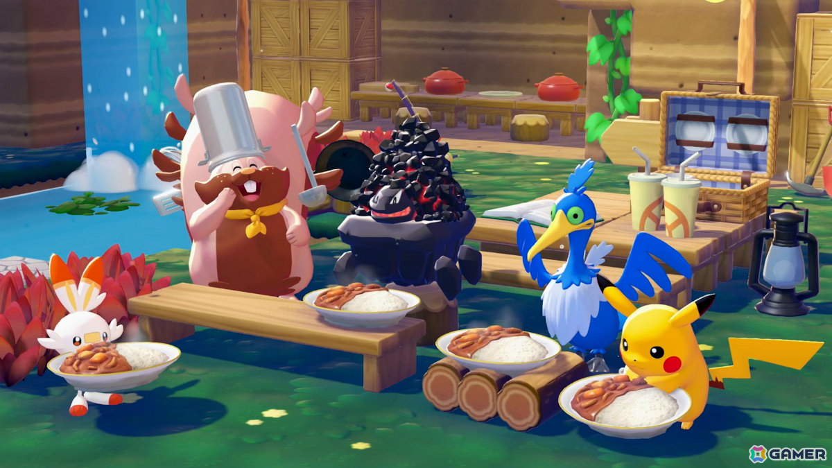 「ぽこ あ ポケモン」音楽で街を盛り上げるロトム（ステレオロトム）や料理を教えてくれるヨクバリス（コック）が登場！の画像