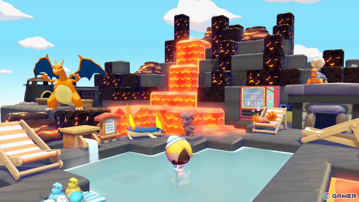 熱そうな温泉につかってみたり