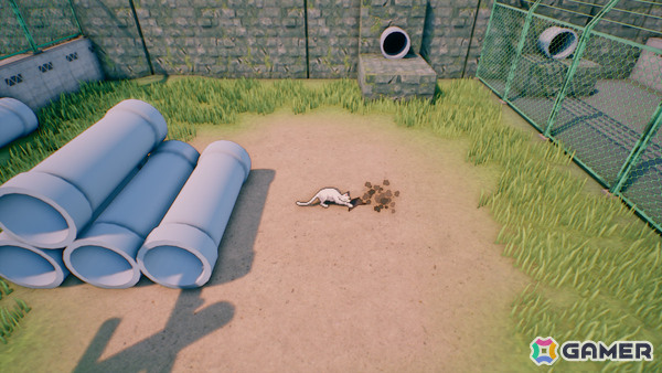 猫となって日本の田舎町を気ままに探索するアクションADV「イナカネコしらべ」Steamページが公開！の画像