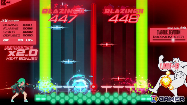 キーボード破壊系超絶連打リズムゲーム「PROJEKT GODHAND」正式版がリリース!新曲10曲&ストーリーモード第1章が追加の画像
