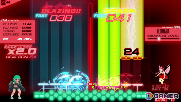 キーボード破壊系超絶連打リズムゲーム「PROJEKT GODHAND」正式版がリリース!新曲10曲&ストーリーモード第1章が追加の画像