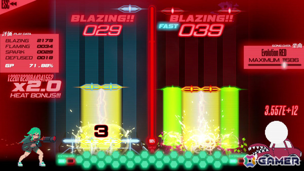 キーボード破壊系超絶連打リズムゲーム「PROJEKT GODHAND」正式版がリリース!新曲10曲&ストーリーモード第1章が追加の画像