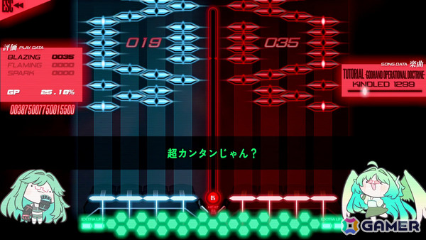 キーボード破壊系超絶連打リズムゲーム「PROJEKT GODHAND」正式版がリリース!新曲10曲&ストーリーモード第1章が追加の画像