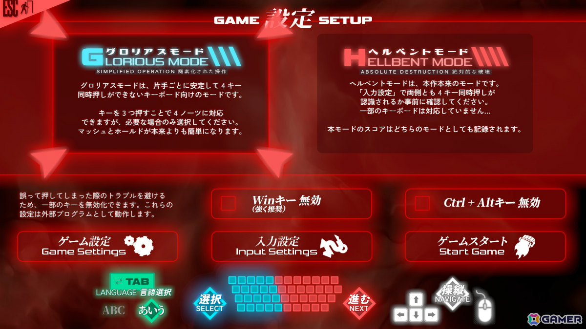 キーボード破壊系超絶連打リズムゲーム「PROJEKT GODHAND」正式版がリリース！新曲10曲＆ストーリーモード第1章が追加の画像3