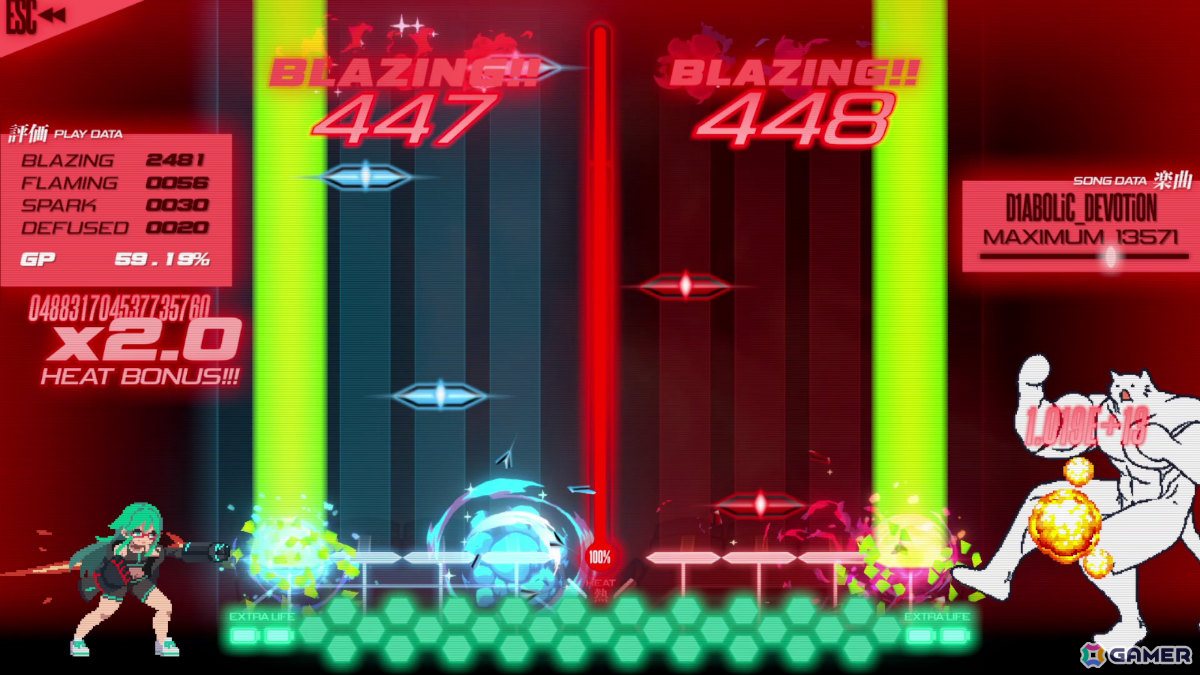 キーボード破壊系超絶連打リズムゲーム「PROJEKT GODHAND」正式版がリリース！新曲10曲＆ストーリーモード第1章が追加の画像5