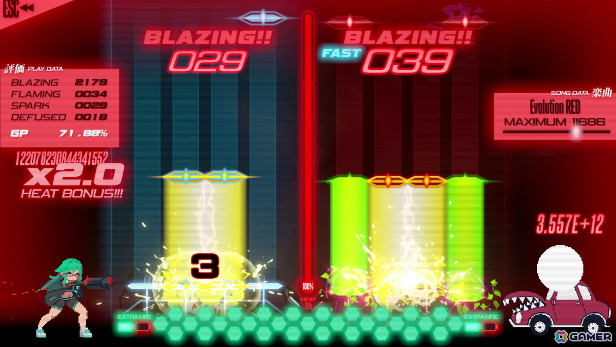 キーボード破壊系超絶連打リズムゲーム「PROJEKT GODHAND」正式版がリリース！新曲10曲＆ストーリーモード第1章が追加の画像7