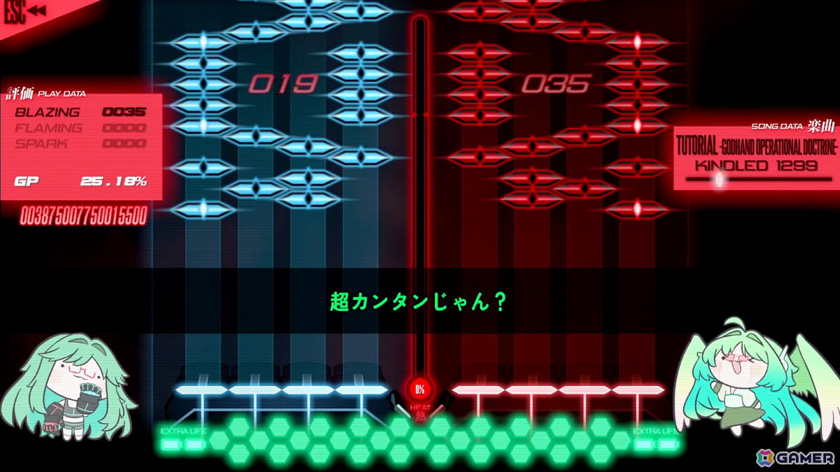 キーボード破壊系超絶連打リズムゲーム「PROJEKT GODHAND」正式版がリリース！新曲10曲＆ストーリーモード第1章が追加の画像8