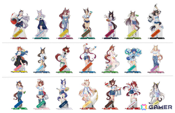 「ウマ娘 プリティーダービー ペインタースタイル Mini キャラポップストア」が3月13日よりバンダイナムコ Cross Store アトレ秋葉原店で開催！の画像10