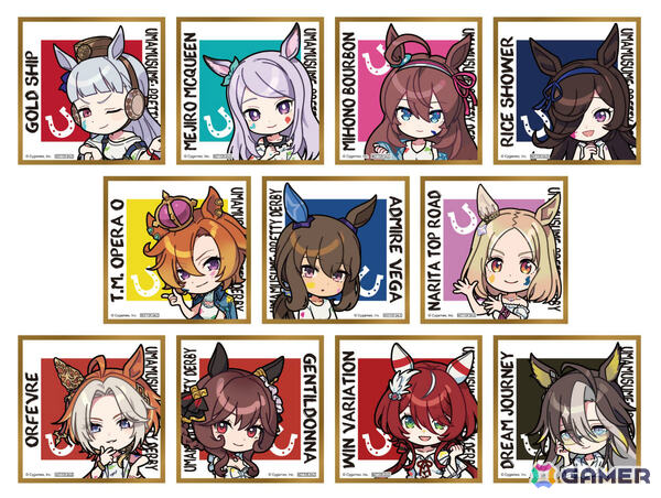 「ウマ娘 プリティーダービー ペインタースタイル Mini キャラポップストア」が3月13日よりバンダイナムコ Cross Store アトレ秋葉原店で開催！の画像12