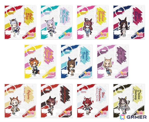 「ウマ娘 プリティーダービー ペインタースタイル Mini キャラポップストア」が3月13日よりバンダイナムコ Cross Store アトレ秋葉原店で開催！の画像4