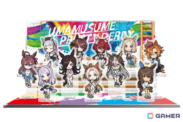 「ウマ娘 プリティーダービー ペインタースタイル Mini キャラポップストア」が3月13日よりバンダイナムコ Cross Store アトレ秋葉原店で開催！の画像7