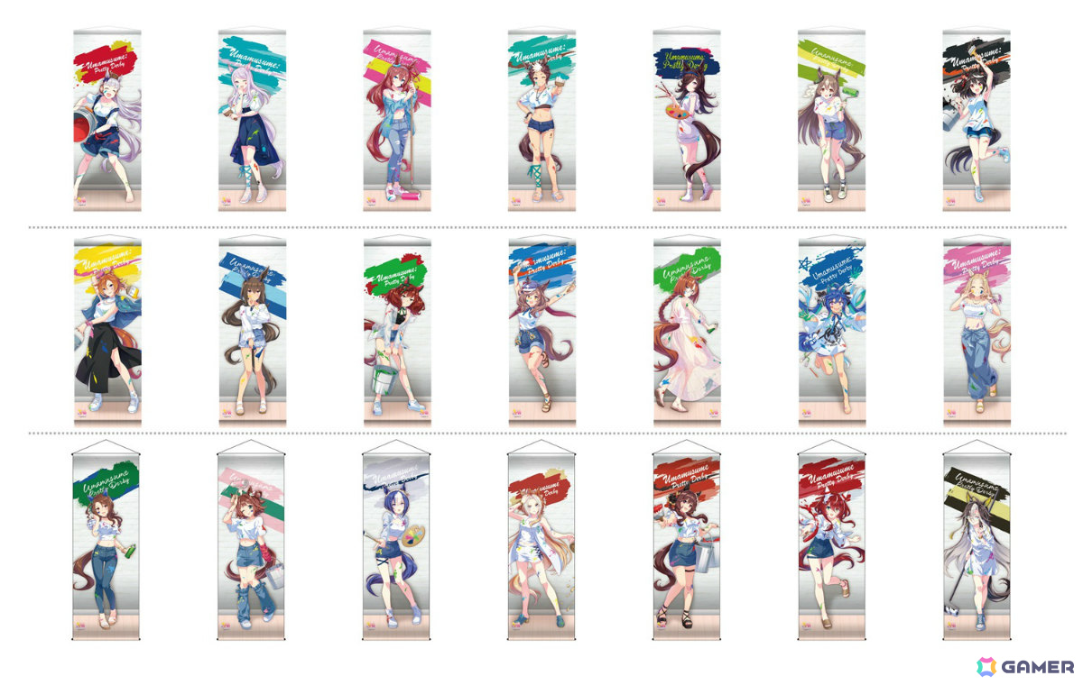 「ウマ娘 プリティーダービー ペインタースタイル Mini キャラポップストア」が3月13日よりバンダイナムコ Cross Store アトレ秋葉原店で開催！の画像