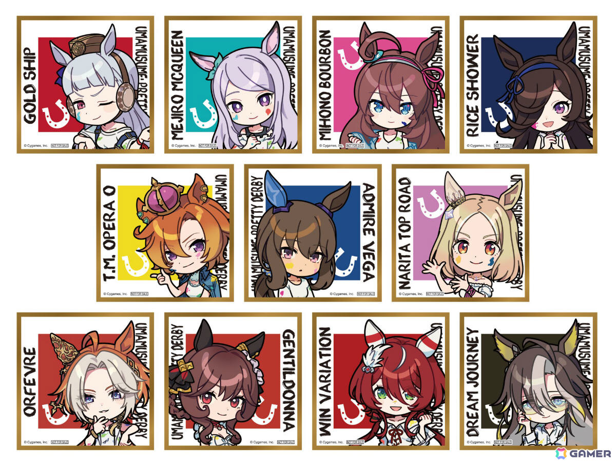 「ウマ娘 プリティーダービー ペインタースタイル Mini キャラポップストア」が3月13日よりバンダイナムコ Cross Store アトレ秋葉原店で開催！の画像