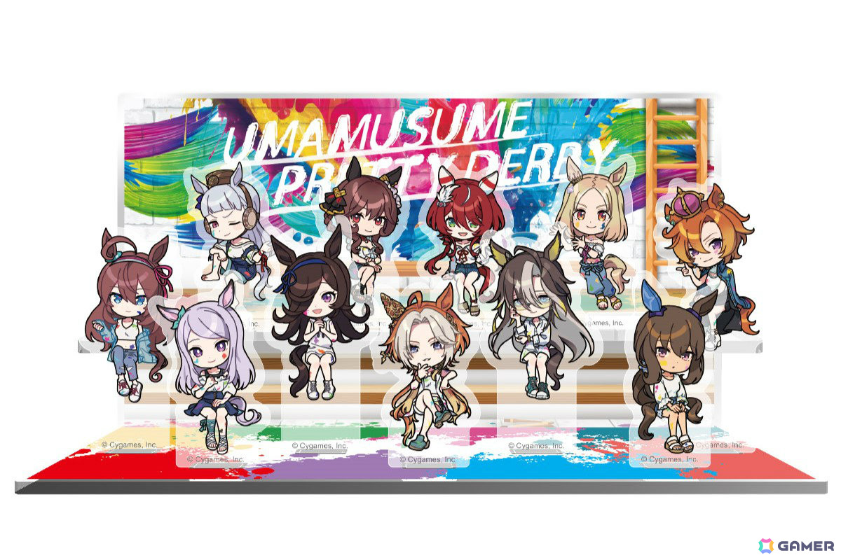 「ウマ娘 プリティーダービー ペインタースタイル Mini キャラポップストア」が3月13日よりバンダイナムコ Cross Store アトレ秋葉原店で開催！の画像