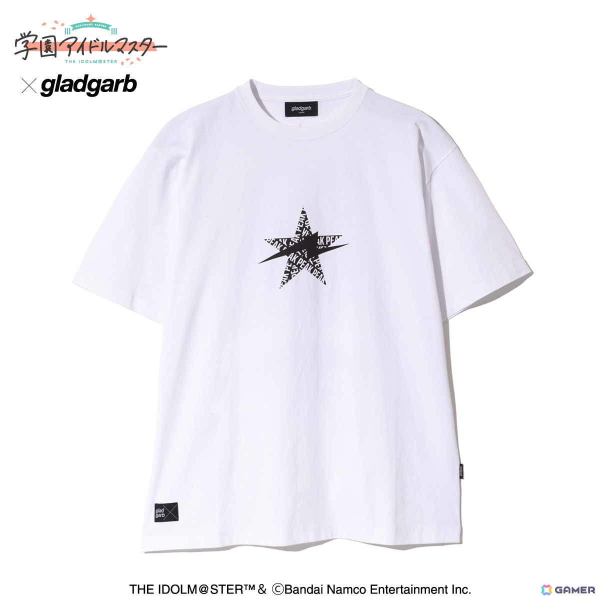 「学マス」gladgarbコラボ第四弾で星南の楽曲や衣装をモチーフにした6アイテムが登場!ジャケットやフーディ、バッグなどもラインナップの画像