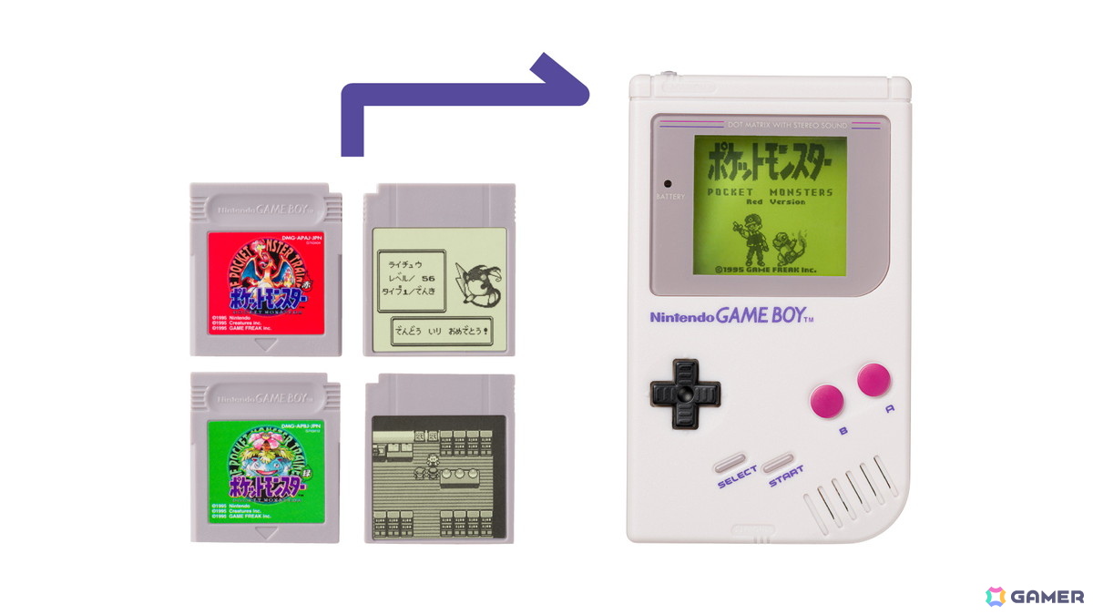 ポケットモンスター 赤・緑」の楽曲が楽しめる「GAME BOY型さいせい