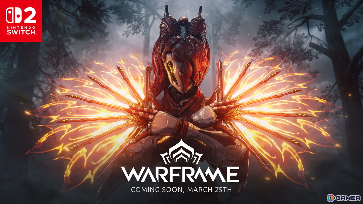 「Warframe」3月26日にSwitch 2版が登場！大型アップデート「シャドウグラファー」と同時展開にの画像1
