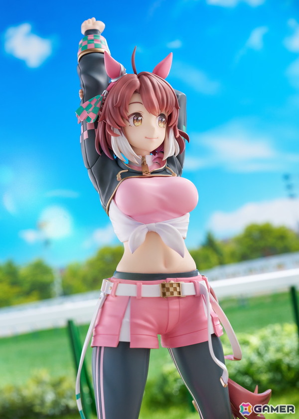 「ウマ娘」自分に自信はなくとも明るくひたむきなウマ娘・ダンツフレームが勝負服「まんなか◎スポットライト」の姿で立体化！の画像3