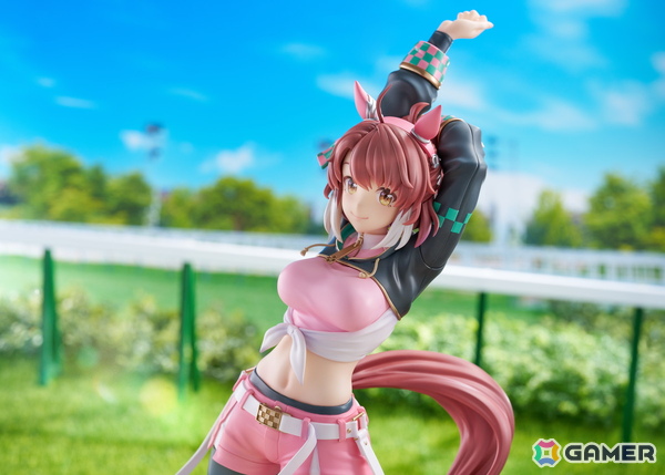 「ウマ娘」自分に自信はなくとも明るくひたむきなウマ娘・ダンツフレームが勝負服「まんなか◎スポットライト」の姿で立体化！の画像4