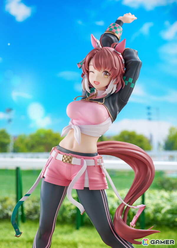 「ウマ娘」自分に自信はなくとも明るくひたむきなウマ娘・ダンツフレームが勝負服「まんなか◎スポットライト」の姿で立体化！の画像6