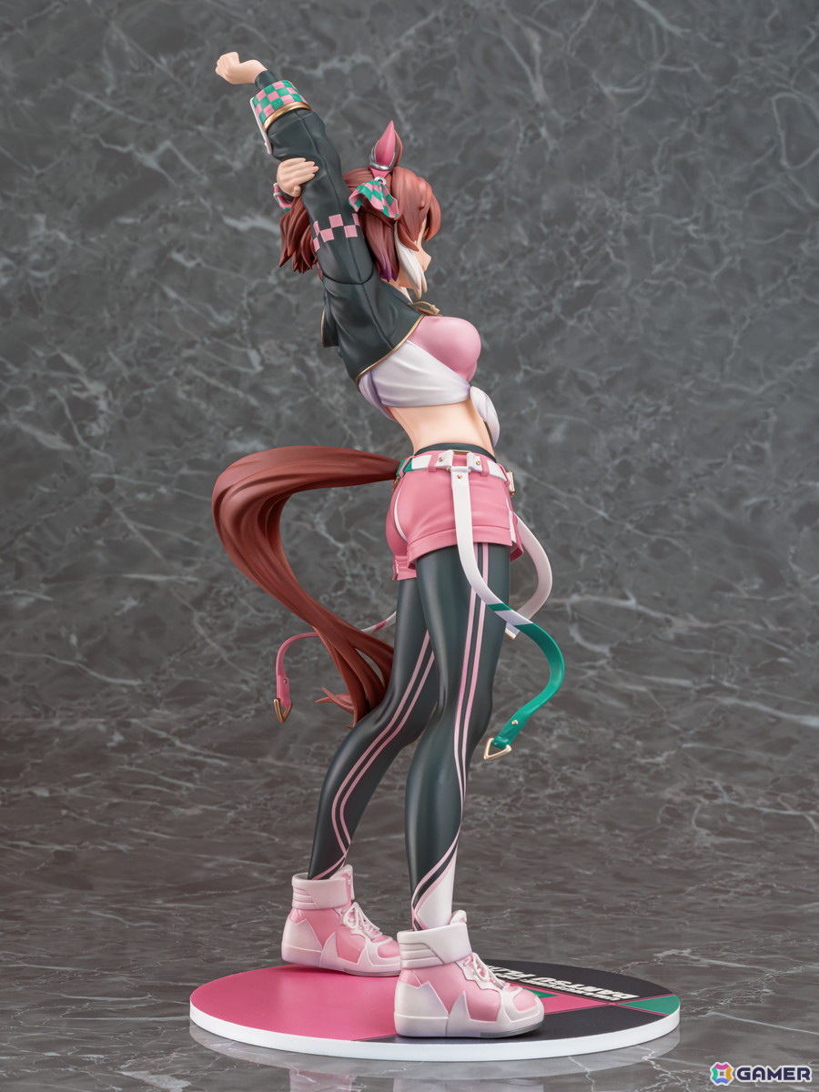 「ウマ娘」自分に自信はなくとも明るくひたむきなウマ娘・ダンツフレームが勝負服「まんなか◎スポットライト」の姿で立体化！の画像