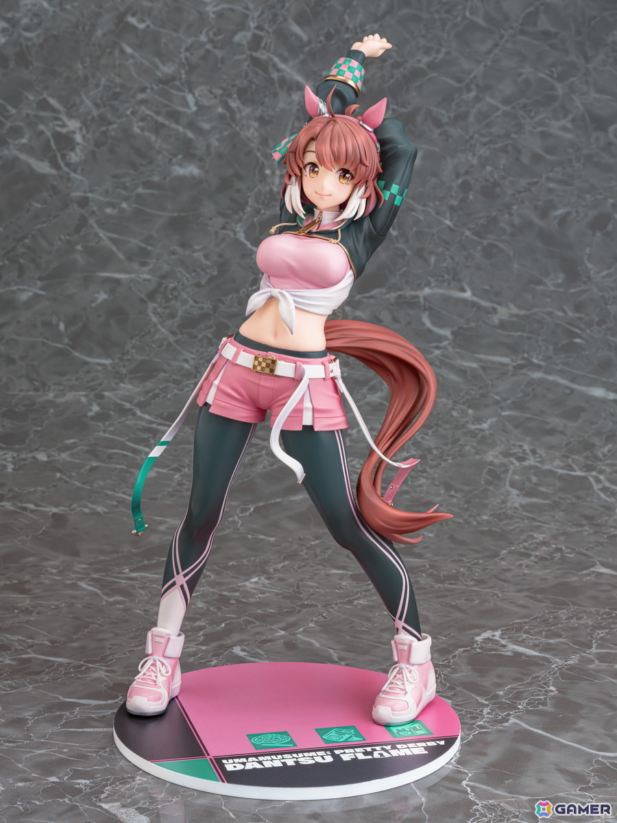 「ウマ娘」自分に自信はなくとも明るくひたむきなウマ娘・ダンツフレームが勝負服「まんなか◎スポットライト」の姿で立体化！の画像