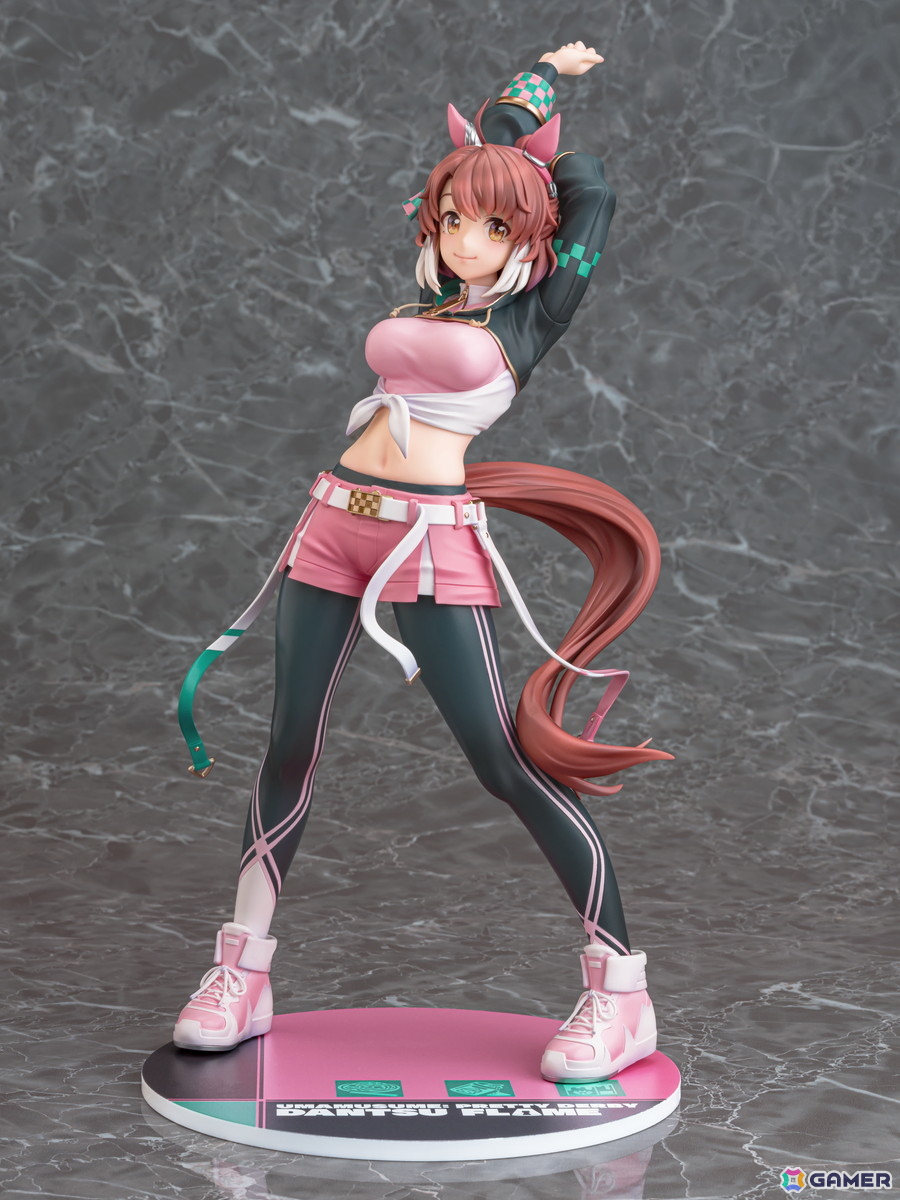 「ウマ娘」自分に自信はなくとも明るくひたむきなウマ娘・ダンツフレームが勝負服「まんなか◎スポットライト」の姿で立体化！の画像