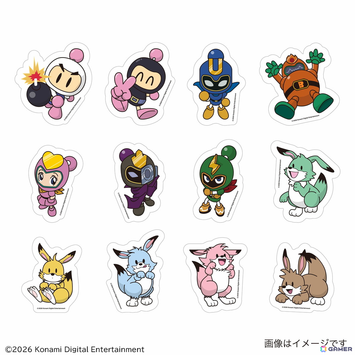 ボンバーマン」×ヴィレッジヴァンガード限定グッズが予約受付中