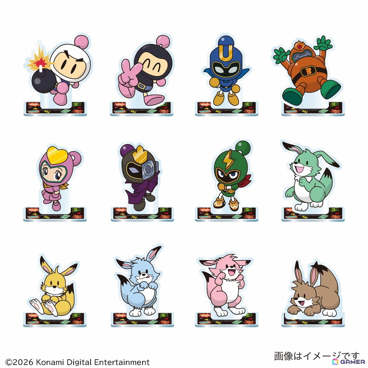 ボンバーマン」×ヴィレッジヴァンガード限定グッズが予約受付中