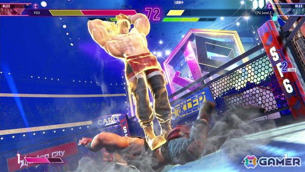 「ストリートファイター6」新キャラクター・アレックスの先行プレイ動画を公開！立ち回りは通常技でシンプルに、起き攻めは構えでテクニカルなプロレスキャラの画像1