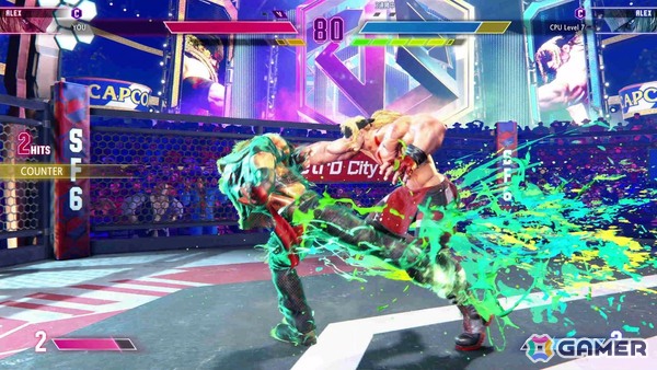 「ストリートファイター6」新キャラクター・アレックスの先行プレイ動画を公開！立ち回りは通常技でシンプルに、起き攻めは構えでテクニカルなプロレスキャラの画像9