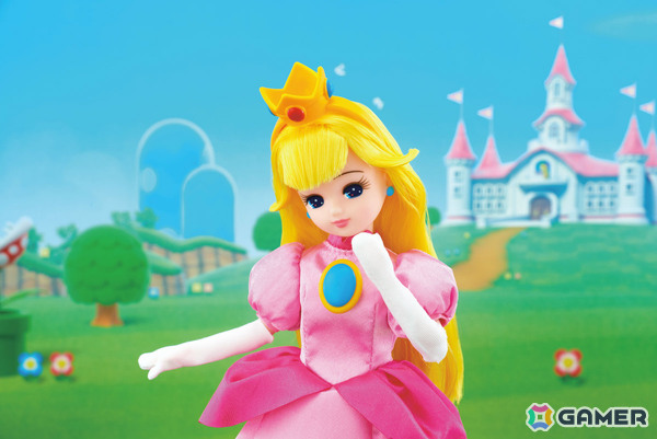 リカちゃんとスーパーマリオが再びコラボ！マリオスタイル＆ピーチ姫スタイルのドールが4月18日に発売の画像4