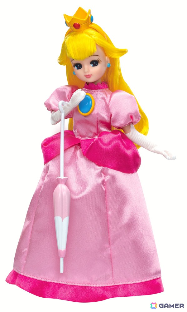 リカちゃんとスーパーマリオが再びコラボ！マリオスタイル＆ピーチ姫スタイルのドールが4月18日に発売の画像6