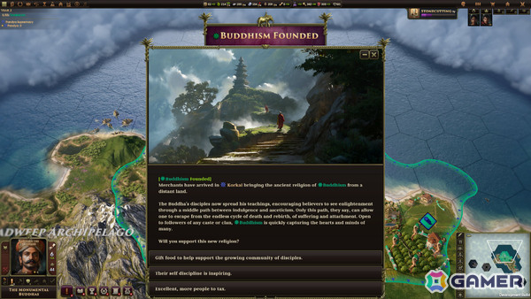 歴史系4Xストラテジー「Old World」のDLC「インダスの帝国」が3月30日に配信！マウリヤ朝、大月氏、タミルの3勢力が登場の画像