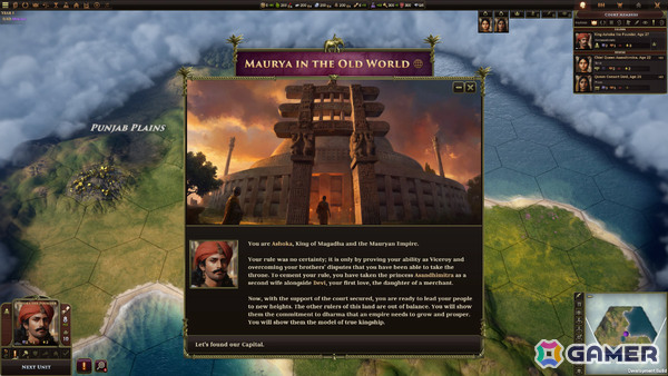 歴史系4Xストラテジー「Old World」のDLC「インダスの帝国」が3月30日に配信！マウリヤ朝、大月氏、タミルの3勢力が登場の画像