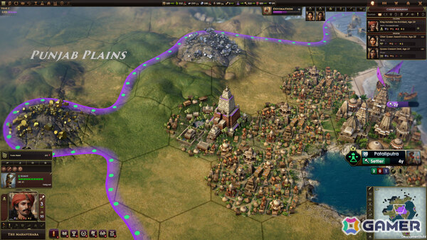 歴史系4Xストラテジー「Old World」のDLC「インダスの帝国」が3月30日に配信！マウリヤ朝、大月氏、タミルの3勢力が登場の画像