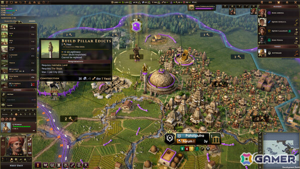 歴史系4Xストラテジー「Old World」のDLC「インダスの帝国」が3月30日に配信！マウリヤ朝、大月氏、タミルの3勢力が登場の画像