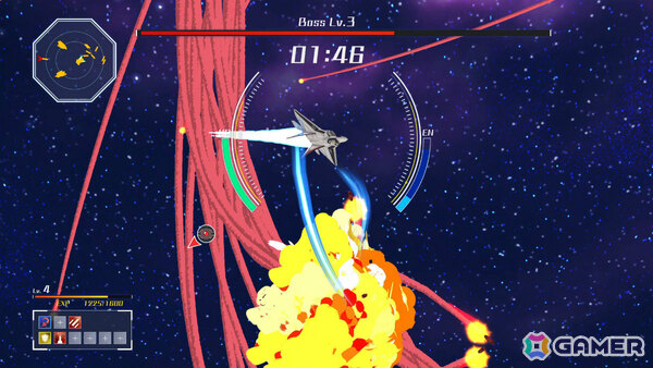 無数のミサイルをかわし続ける3D戦闘機サバイバルローグライク「WARHEAD CIRCUS」が506円（税込）となるセールが開催！の画像